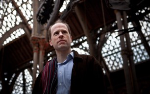 Contemplating the deep future, in light of the past: philosopher Nick Bostrom at the Oxford Museum of Natural History. Photo by Andy Sansom/Aeon Magazine