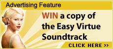 Win a copy of the Easy Virtue Soundtrack