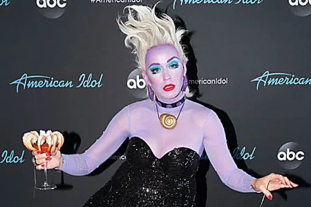 Katy Perry Transformed Into a Very Purple Ursula for ‘American Idol’ Disney Night